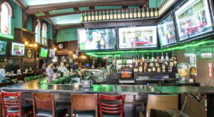 Dublin’s Irish Whiskey Pub sports bar near THEA residences in Downtown Los Angeles