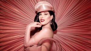 Dita Von Teese NYE Gala Show New Years Eve near THEA residences in Downtown Los Angeles